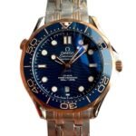 Omega Seamaster Men??s 210.20.42.20.03.002 Blue Dial 42mm Ceramics Bezel