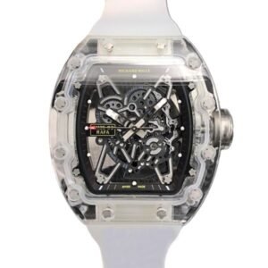 Richard Mille RM35-02 Men Mechanical Watch Rubber Band Glass