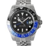 Rolex Gmt Master Ii m126710blnr-0002 40MM Black Dial Silver-tone Case