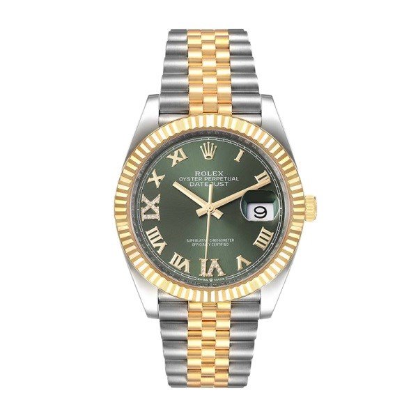 Rolex Datejust m126233-0025 36MM Green Dial Silver-tone Case - Image 2