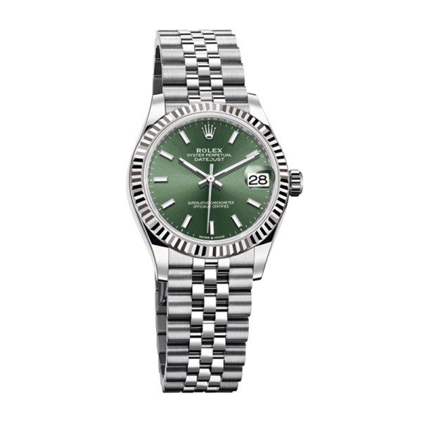 Rolex Datejust m278274-0018 31MM Green Dial Silver-tone Case - Image 2