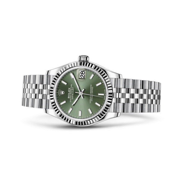 Rolex Datejust m278274-0018 31MM Green Dial Silver-tone Case - Image 3