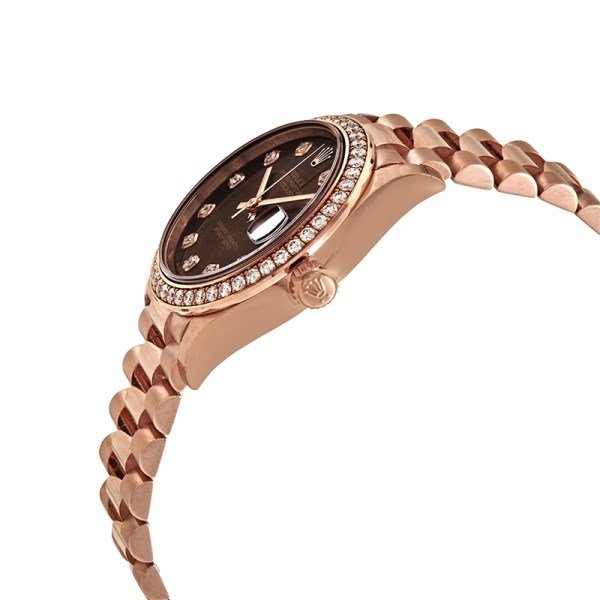 Rolex Datejust m278285rbr-0006 31MM Chocolate Dial Rose Gold-tone Case - Image 3