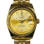 Rolex Datejust 178278 31MM Champagne Concentric Dial Gold-tone Case