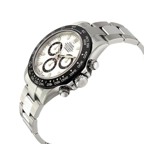 Rolex Daytona m116500ln-0001 40MM White Dial Silver-tone Case - Image 3