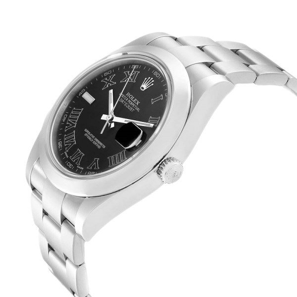 Rolex Datejust 116300BKRO 41MM Black Dial Silver-tone Case - Image 3