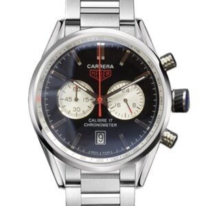 Tag Heuer Carrera 43mm Men CarreraGYSB-008 Silver-tone
