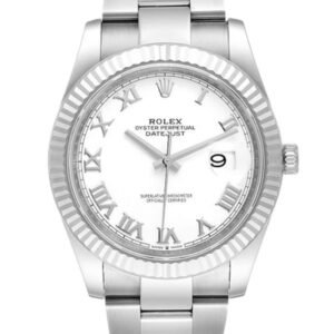 Rolex Datejust 126334WRO 41MM White Dial Silver-tone Case