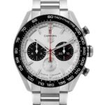 Tag Heuer Carrera 43mm CBN2A1D.BA0643 Men??s Silver-tone Ceramics Bezel