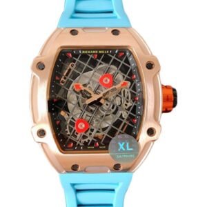 Richard Mille RM27-04 Mechanical Men Stainless Steel Rubber Band Watch