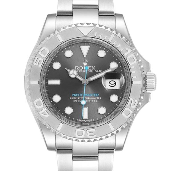 Rolex Yacht-master 116622GYSO 40MM Grey Dial Silver-tone Case