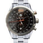 Tag Heuer Carrera Men 43mm CarreraBKAB-007 Quartz Silver-tone
