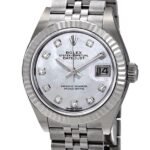 Rolex Datejust m279174-0009 28MM Mother of Pearl Dial Silver-tone Case