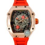 Richard Mille RM27-04 Mechanical Men Transparent Dial Rubber Band