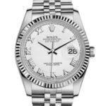 Rolex Datejust 116234WRJ 36MM White Dial Silver-tone Case