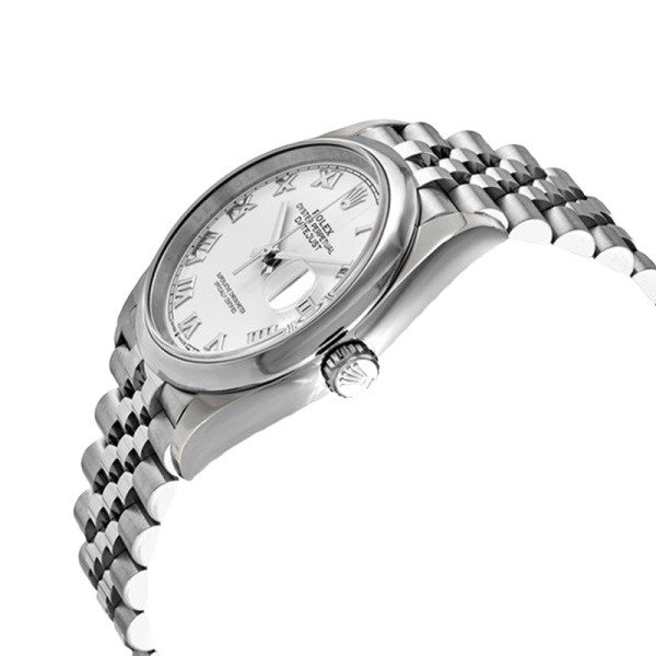 Rolex Datejust m126200-0007 36MM White Dial Silver-tone Case - Image 3