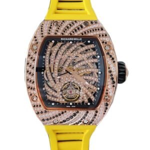 Richard Mille RM51-02 Mechanical Ladies Watch Diamond Paved Dial