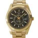 Rolex Sky-dweller 326938BKSO 41MM Black Dial Gold-tone Case