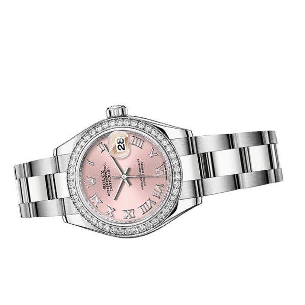 Rolex Datejust m279384rbr-0006 28MM Pink Dial Silver-tone Case - Image 3
