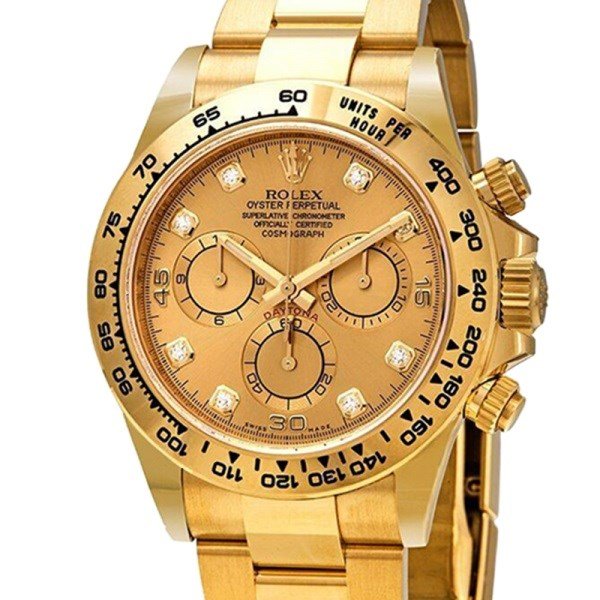 Rolex Daytona 116508GLDO 40MM Champagne Dial Yellow Gold-tone Case