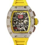 Richard Mille RM011 Mechanical Men Diamond Bezel Watch