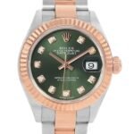 Rolex Datejust 279171 28MM Green Dial Silver-tone Case