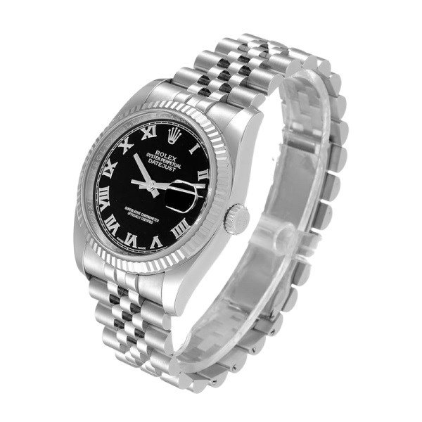 Rolex Datejust 116234BKRJ 36MM Black Dial Silver-tone Case - Image 3