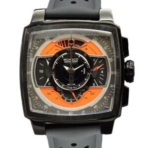 Tag Heuer Monaco 43mm MonacoBKAR-004 Men Black Dial Black-tone