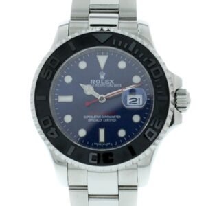 Rolex Yacht-master 116622LN 40MM Blue Dial Silver-tone Case