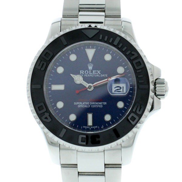 Rolex Yacht-master 116622LN 40MM Blue Dial Silver-tone Case