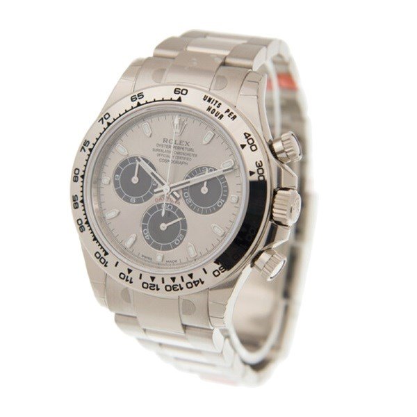 Rolex Daytona m116509-0072 40MM Gray Dial Silver-tone Case - Image 3