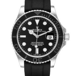 Rolex Yacht-master m226659-0002 42MM Black Dial Silver-tone Case