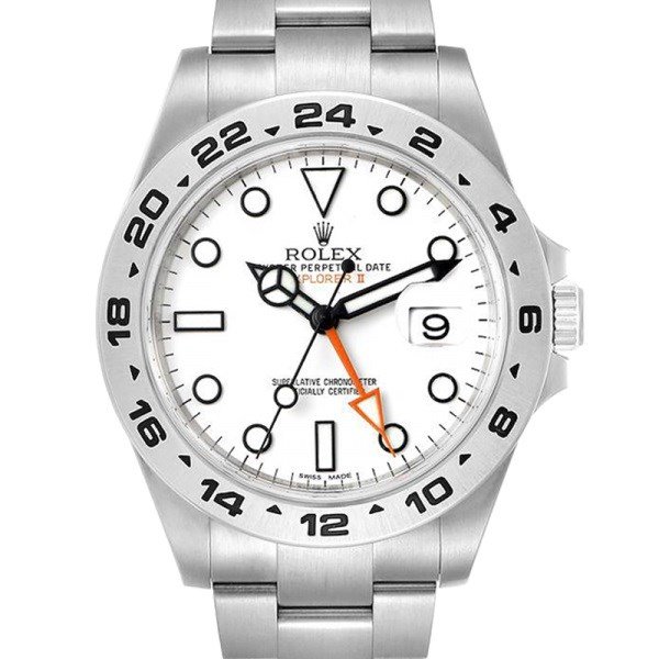 Rolex Explorer m216570-0001 42MM White Dial Silver-tone Case