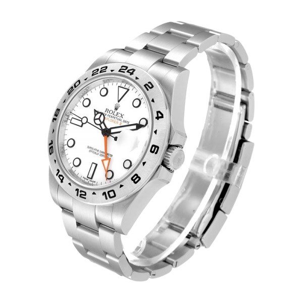 Rolex Explorer m216570-0001 42MM White Dial Silver-tone Case - Image 3