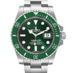Rolex Submariner 116610LV 40MM Green Dial Silver-tone Case