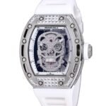 Richard Mille RM 052 Men Automatic Rubber Band Stainless Steel Watch