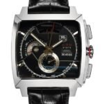 Tag Heuer Monaco Men??s CAL2110.FC6257 43mm Black Dial Silver-tone