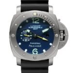 Panerai Luminor Submersible GMT 47mm Men??s PAM00719 Blue Dial