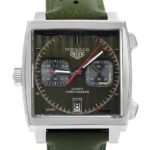 Tag Heuer Monaco 40mm CAW211E.FC6414 Men??s Stainless Steel Green Dial