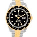 Rolex Gmt Master 16713BKSJ 40MM Black Dial Gold-tone Case