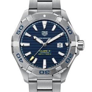 Tag Heuer Aquaracer 43mm WAY2012.BA0927 Men Stainless Steel
