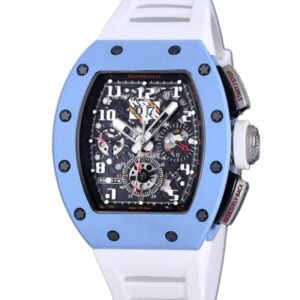 Richard Mille RM 011 Men Automatic Rubber Band Watch