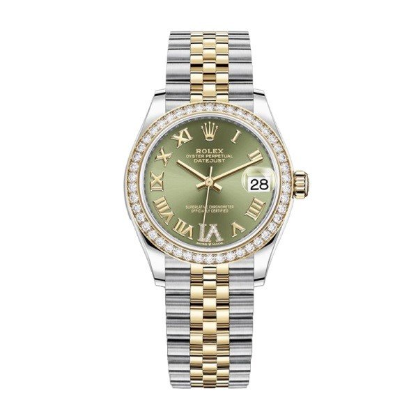 Rolex Datejust m278383rbr-0016 31MM Green Dial Silver-tone Case - Image 2