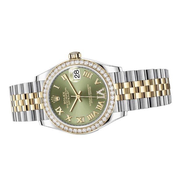 Rolex Datejust m278383rbr-0016 31MM Green Dial Silver-tone Case - Image 3