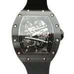 Richard Mille RM061 Men Hand Wind Stainless Steel Rubber Band
