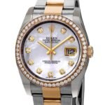 Rolex Datejust 116243MDO 36MM Mother of Pearl Silver-tone Case