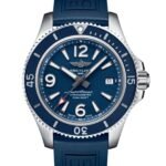 Breitling Superocean A17366D81C1S1 Men??s 46mm Silver-tone Blue Dial