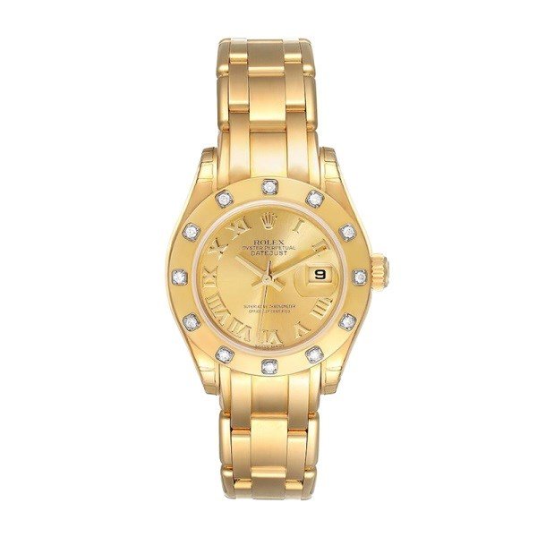 Rolex Pearlmaster 80318 29MM Champagne Dial Gold-tone Case - Image 2