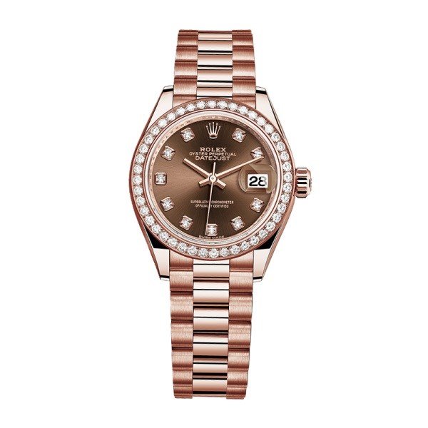 Rolex Datejust 279135rbr-0017 28MM Brown Dial Rose Gold-tone Case - Image 2