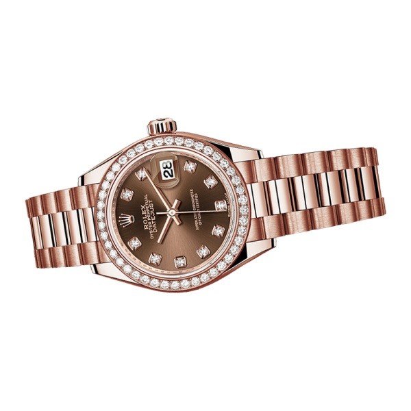 Rolex Datejust 279135rbr-0017 28MM Brown Dial Rose Gold-tone Case - Image 3
